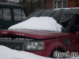 Битый автомобиль Land Rover Range Rover Sport